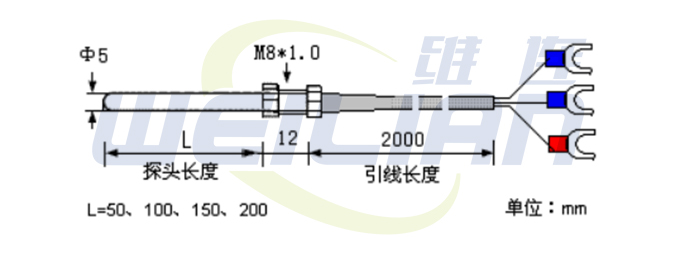 pt100溫度傳感器接法 上海維連電子