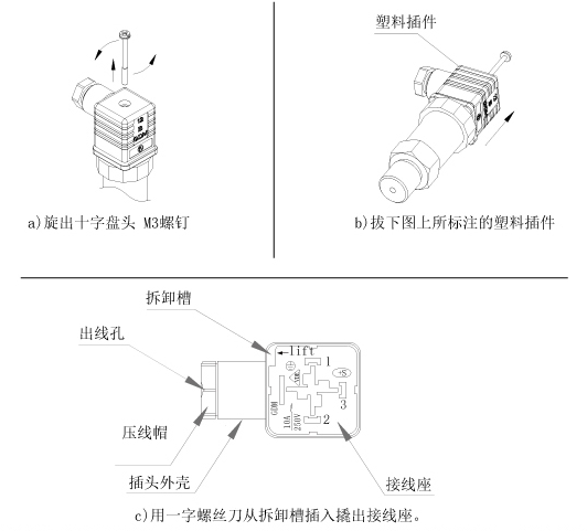 TR20一體化溫度變送器 接頭安裝 維連電子