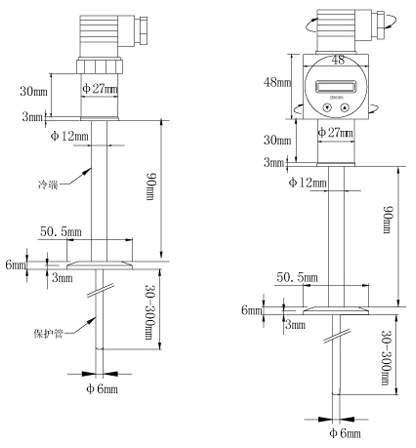 溫度傳感器套管 維連溫度傳感器