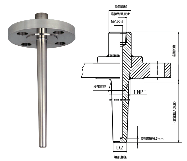 溫度傳感器套管 維連溫度傳感器