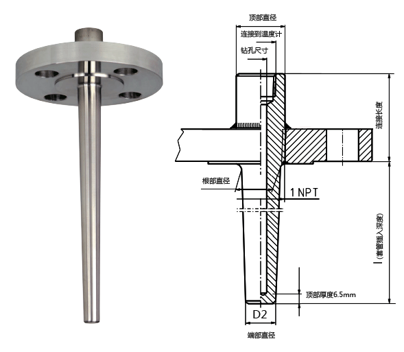 溫度傳感器套管 維連溫度傳感器