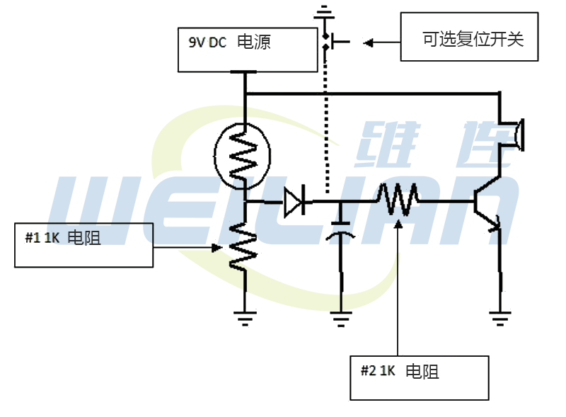 熱敏電阻溫度傳感器在火警中提供溫度檢測(cè) 維連溫度傳感器