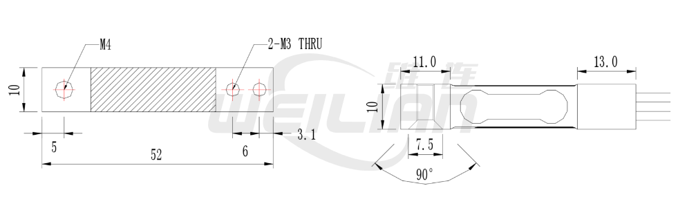 單點稱重傳感器PM-LCA34 維連稱重傳感器
